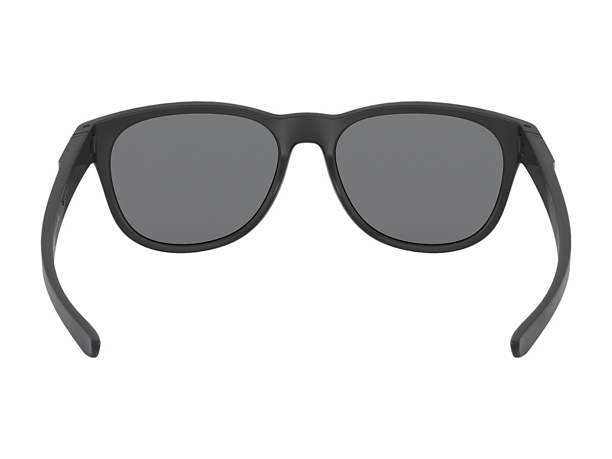 Stringer Chrome Iridium Lenses, Polished Black Frame Sunglasses 