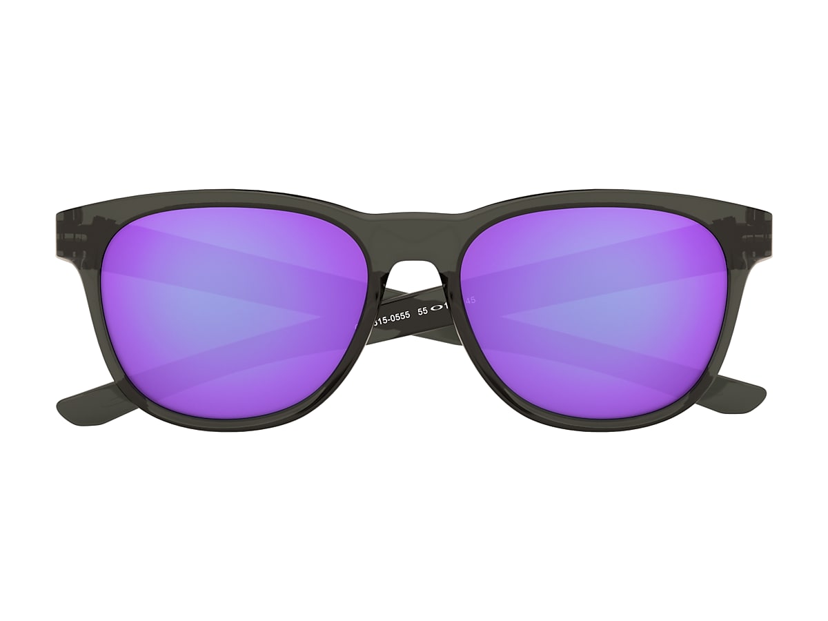 ÓCULOS DE SOL OAKLEY JULIET - LENTE ROXA PURPLE ARMAÇÃO CINZA oakley  78EA7E1