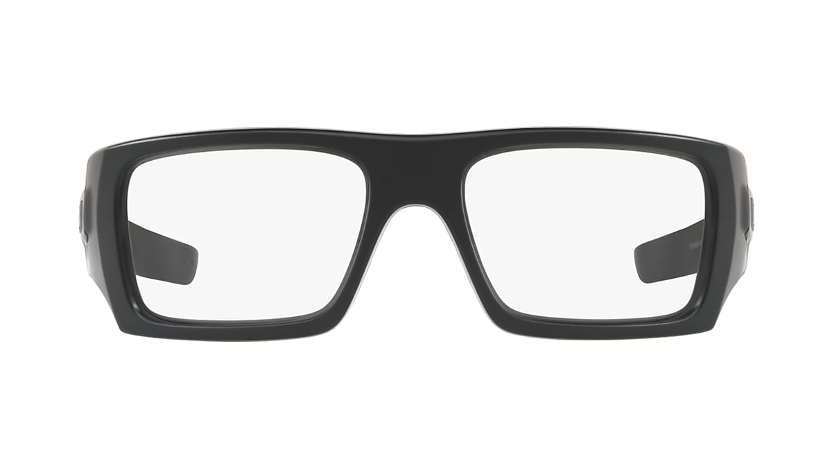 Det Cord™ Industrial - Safety Glass Clear Lenses, Matte Black Frame  Sunglasses | Oakley® US