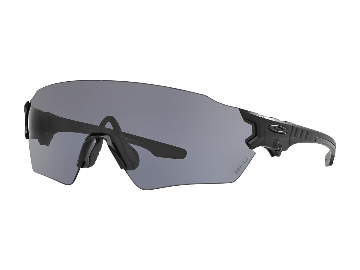 Tombstone™ Spoil Industrial - Safety Glass Clear Lenses, Matte Black Frame  Sunglasses | Oakley® CA