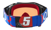 Airbrake® MX Goggles - Blockpass Red White Black / Prizm MX Bronze