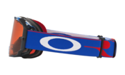 Airbrake® MX Goggles - Blockpass Red White Black / Prizm MX Bronze