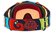 Mayhem™ Pro MX Goggles - Troy Lee Designs Phantom Red Blue