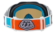 Crowbar® MX Goggles - Troy Lee Design Corse White