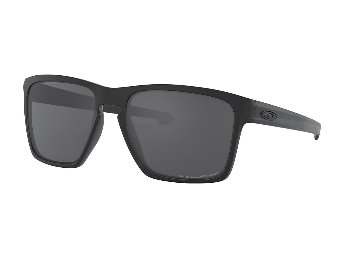 Sliver™ XL Grey Polarized Lenses, Matte Black Frame Sunglasses