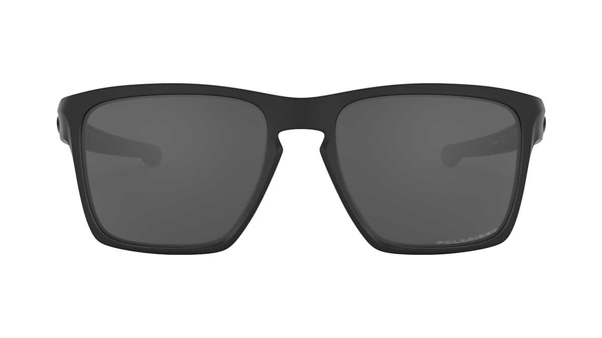 Sliver™ XL Grey Polarized Lenses, Matte Black Frame Sunglasses