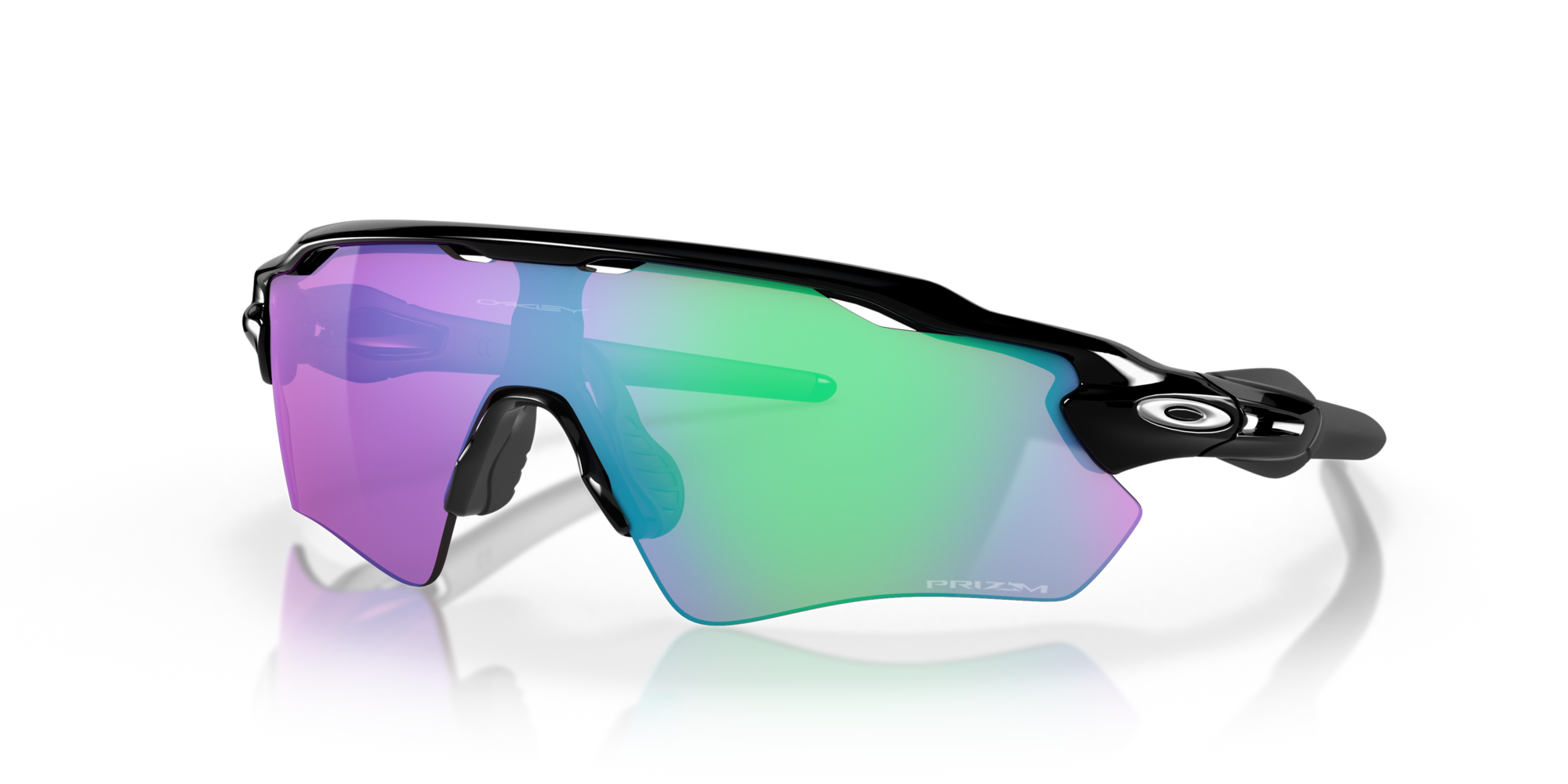 Radar® EV Path® Prizm Golf Lenses, Polished Black Frame Sunglasses ...