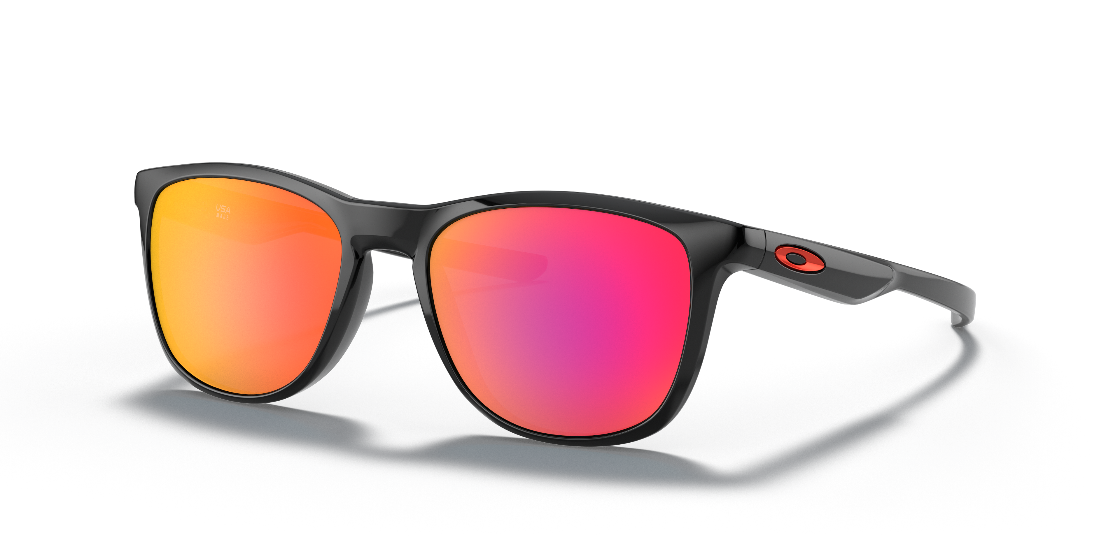cute Seedling Expect it Trillbe™ X Ruby Iridium Lenses, Polished Black Frame Sunglasses | Oakley® US