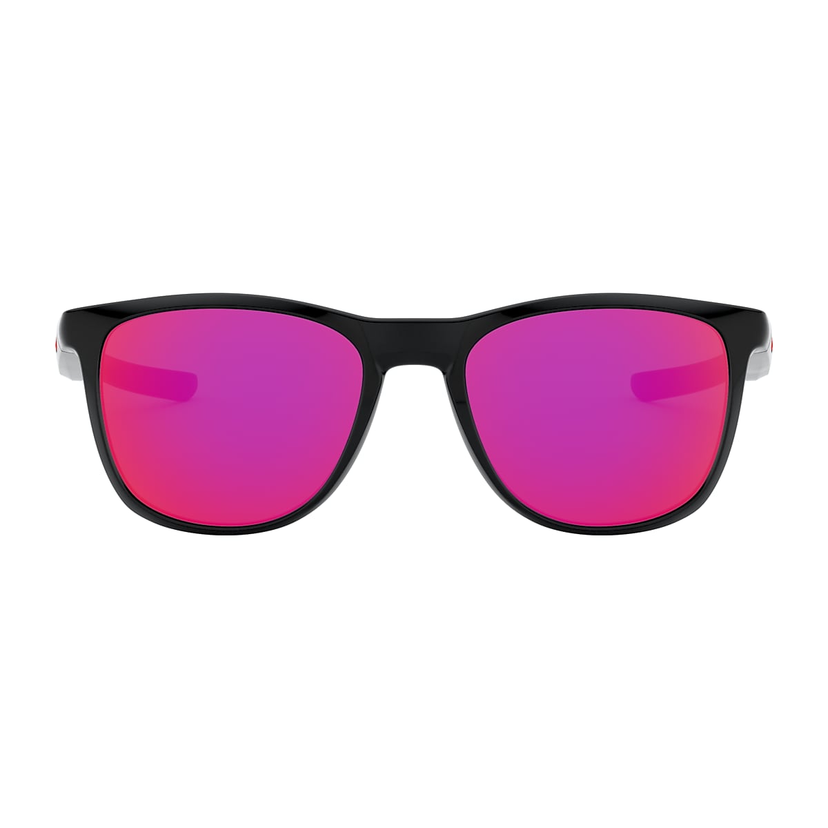 Trillbe™ X Ruby Iridium Lenses, Polished Black Frame Sunglasses 