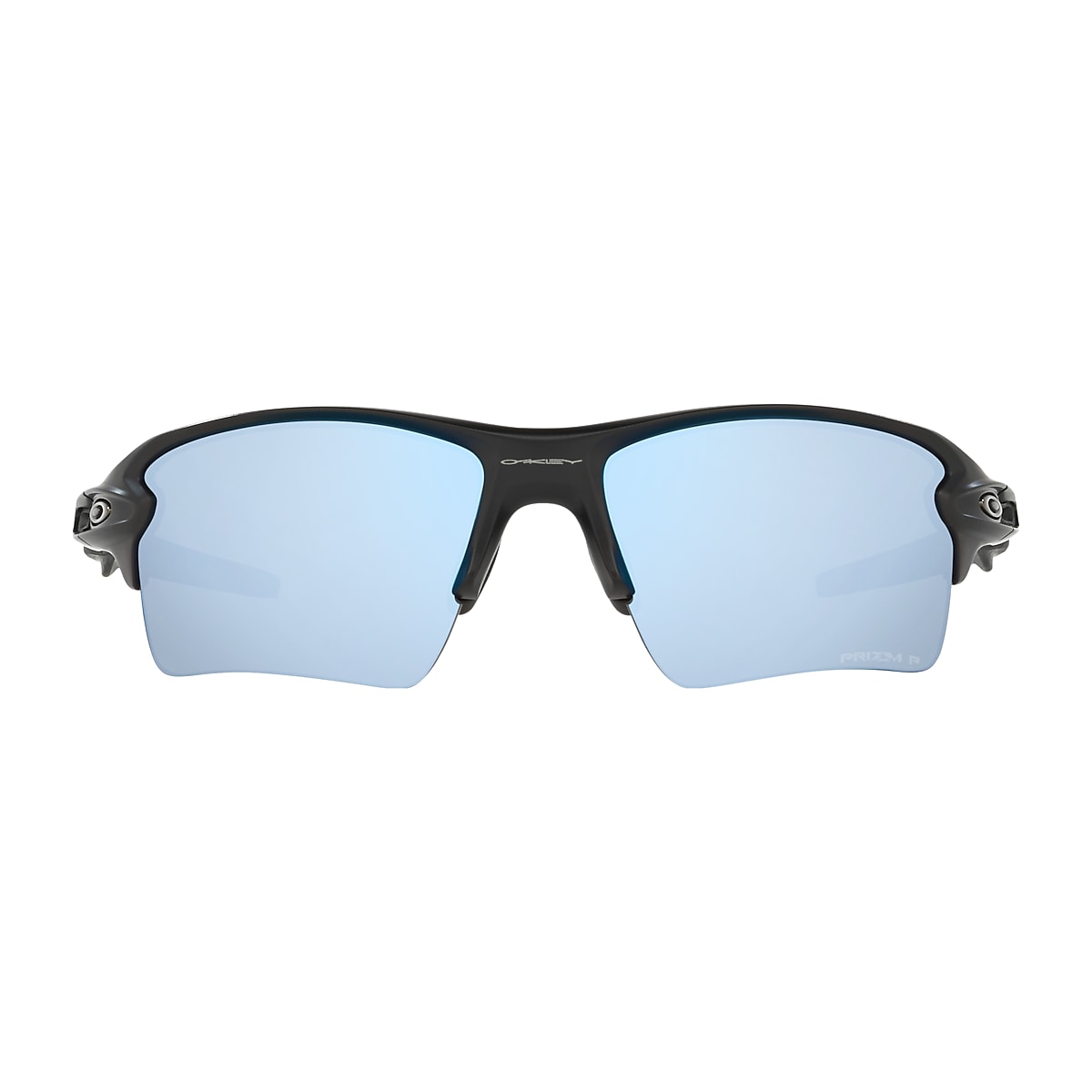 Flak®  XL Prizm Deep Water Polarized Lenses, Matte Black Frame  Sunglasses | Oakley® PT