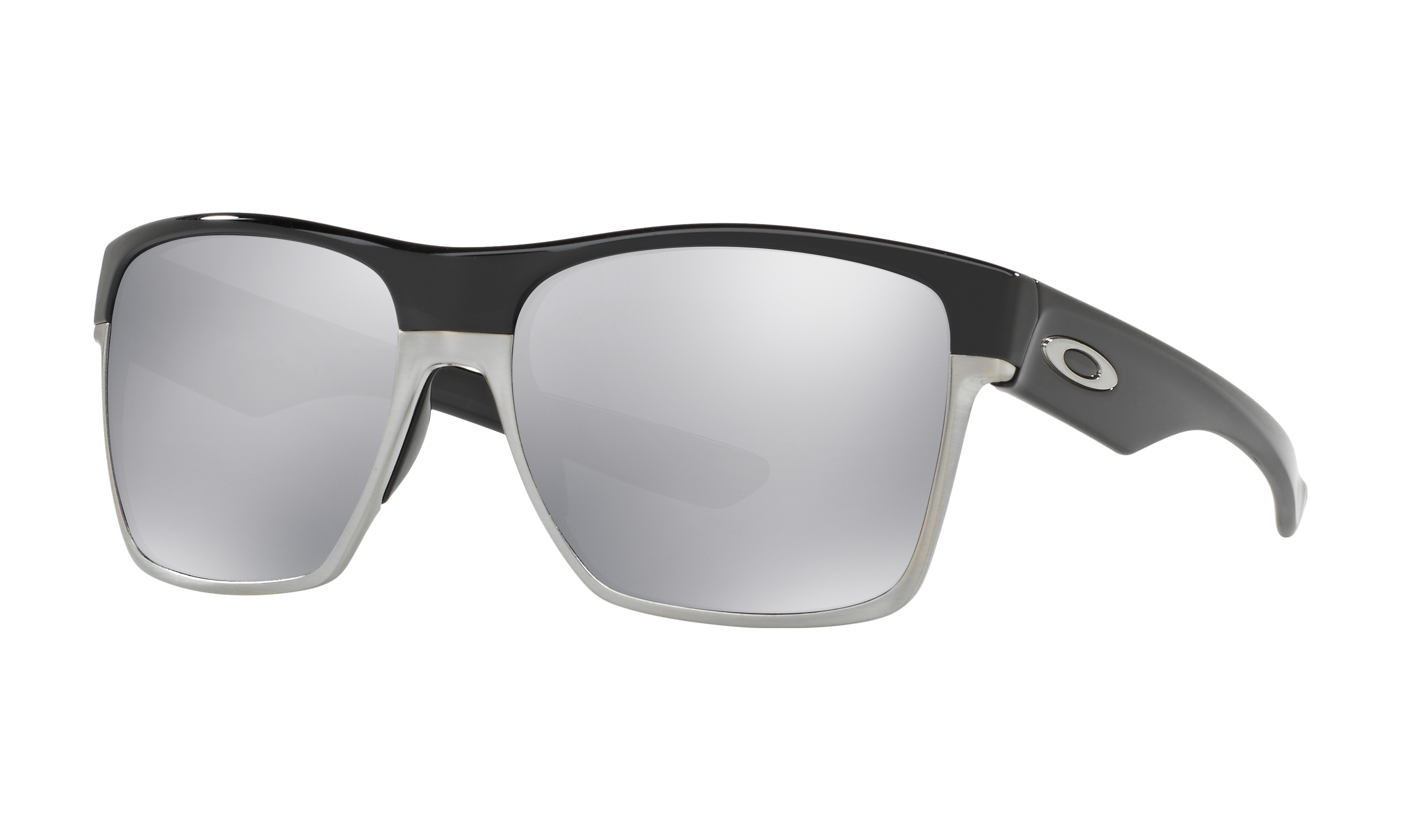 TwoFace™ XL Polished Black Sunglasses 