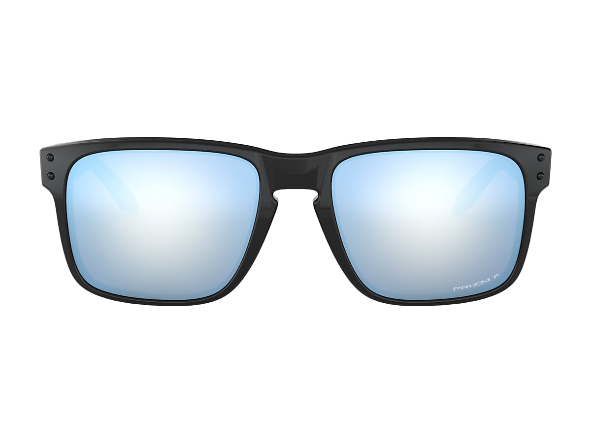 Holbrook™ Prizm Deep Water Polarized Lenses, Polished Black Frame  Sunglasses | Oakley® US