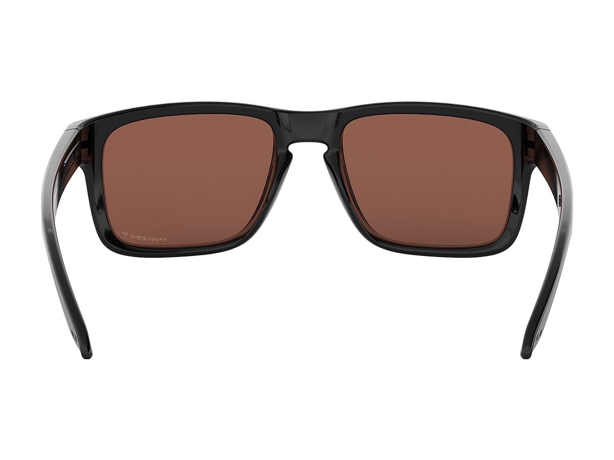 Holbrook™ Prizm Deep Water Polarized Lenses, Polished Black Frame Sunglasses  | Oakley® US