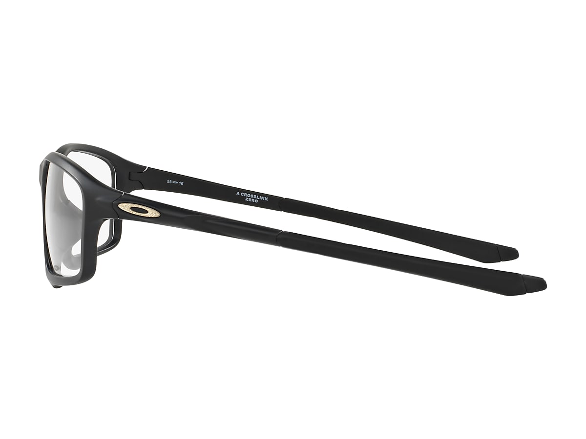 Crosslink® Zero (Low Bridge Fit) Satin Black Eyeglasses | Oakley® CA