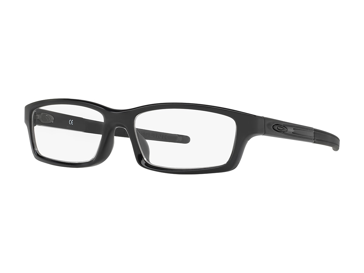 オークリー メガネ OAKLEY CROSSLINK クロスリンク 度付き オークリー Crosslink® Youth (Low Bridge Fit) メガネ Polished Black