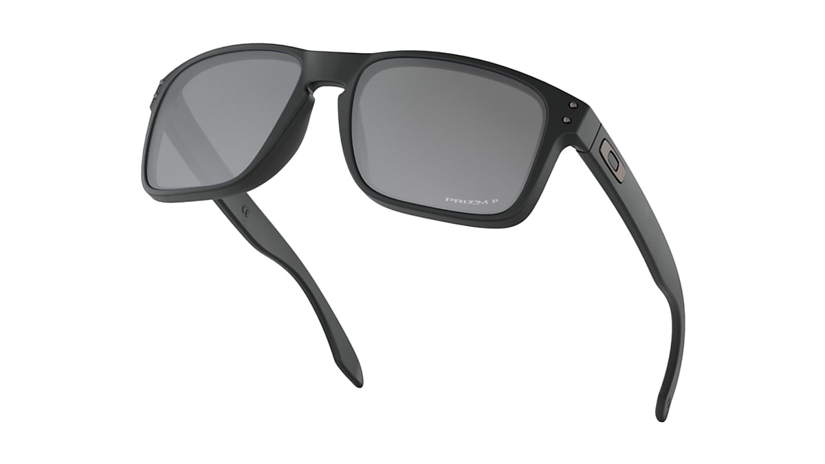 Holbrook™ (Low Bridge Fit) Prizm Black Polarized Lenses, Matte Black Frame  Sunglasses | Oakley® US