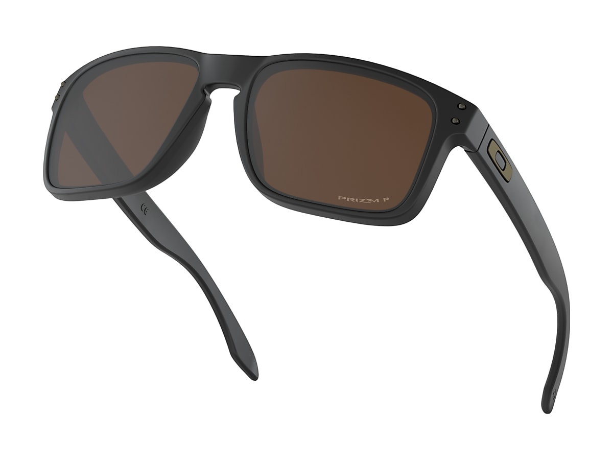 Holbrook™ Prizm Tungsten Polarized Lenses, Matte Black Frame Sunglasses