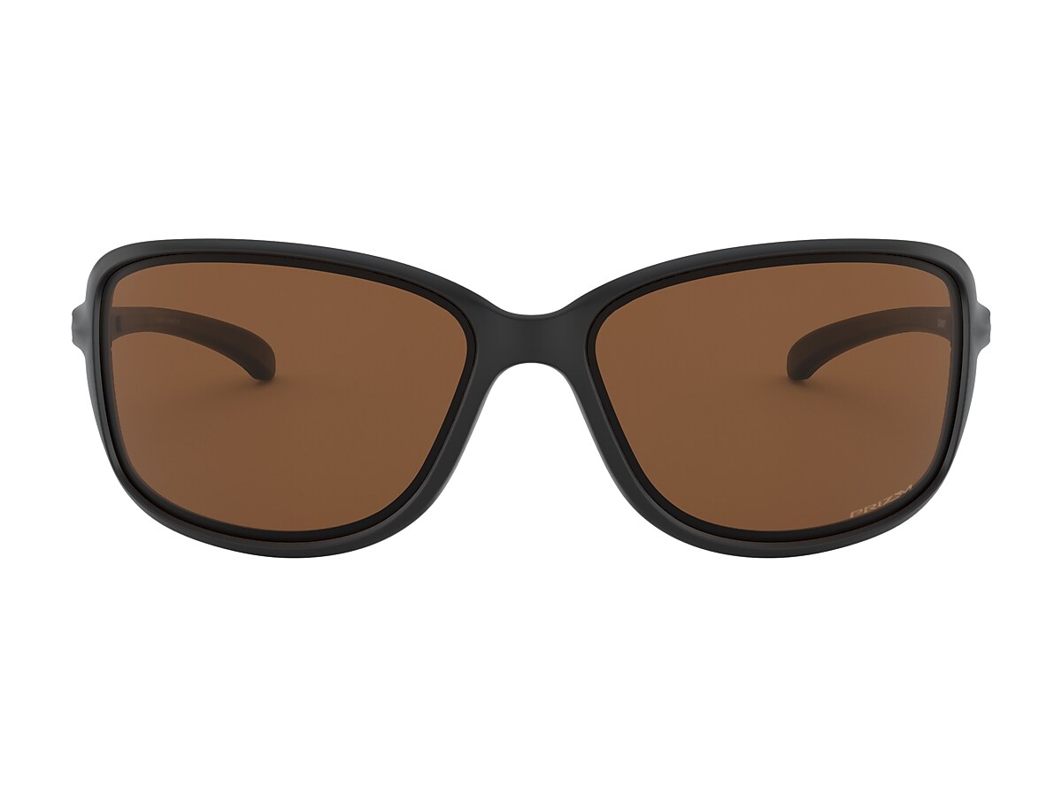 Cohort Prizm Tungsten Polarized Lenses, Matte Black Frame Sunglasses |  Oakley® PL