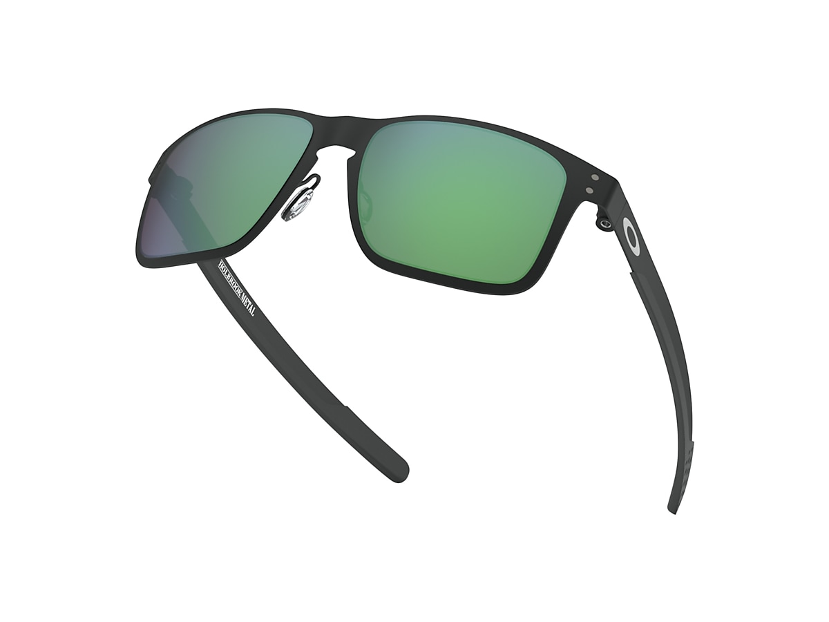 Holbrook™ Metal Prizm Sapphire Polarized Lenses, Matte Gunmetal Frame  Sunglasses | Oakley® US
