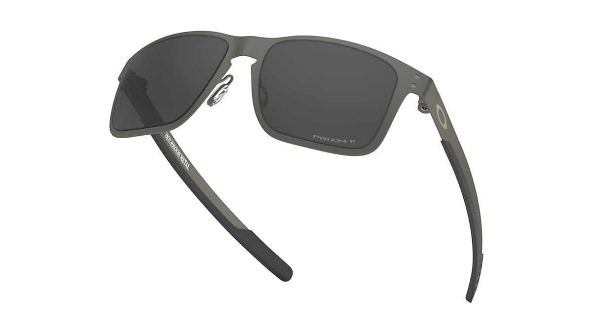 Holbrook™ Metal Prizm Black Polarized Lenses, Matte Gunmetal Frame  Sunglasses | Oakley® US