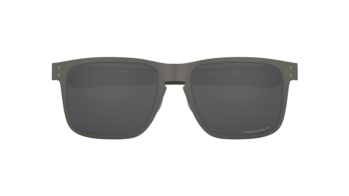 Holbrook™ Metal Prizm Sapphire Polarized Lenses, Matte Gunmetal Frame  Sunglasses