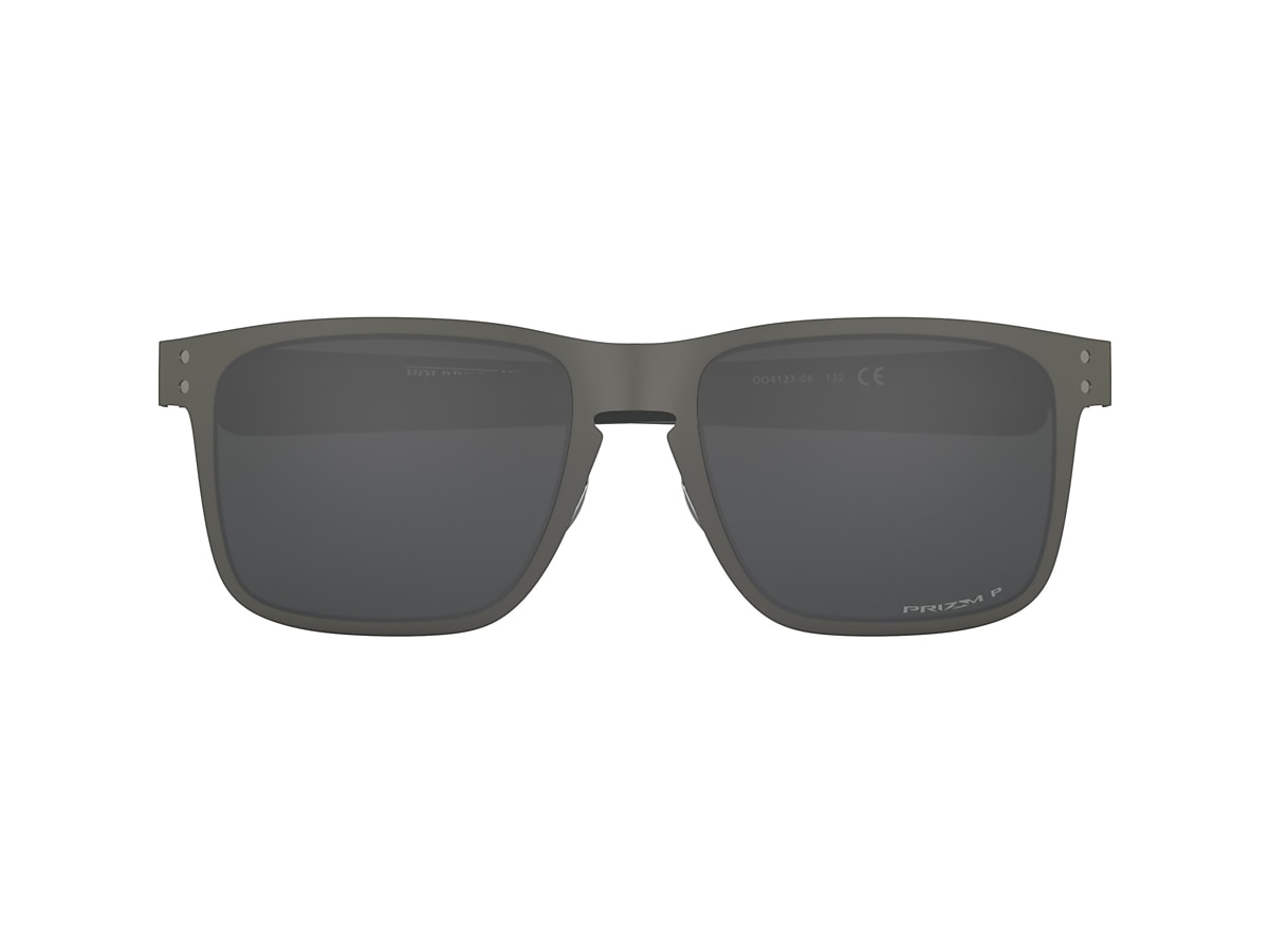 Holbrook™ Metal Prizm Black Polarized Lenses, Matte Gunmetal Frame  Sunglasses | Oakley® US