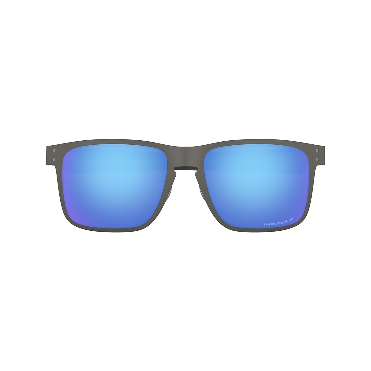 Holbrook™ Metal Prizm Sapphire Polarized Lenses, Matte Gunmetal Frame  Sunglasses | Oakley® AU