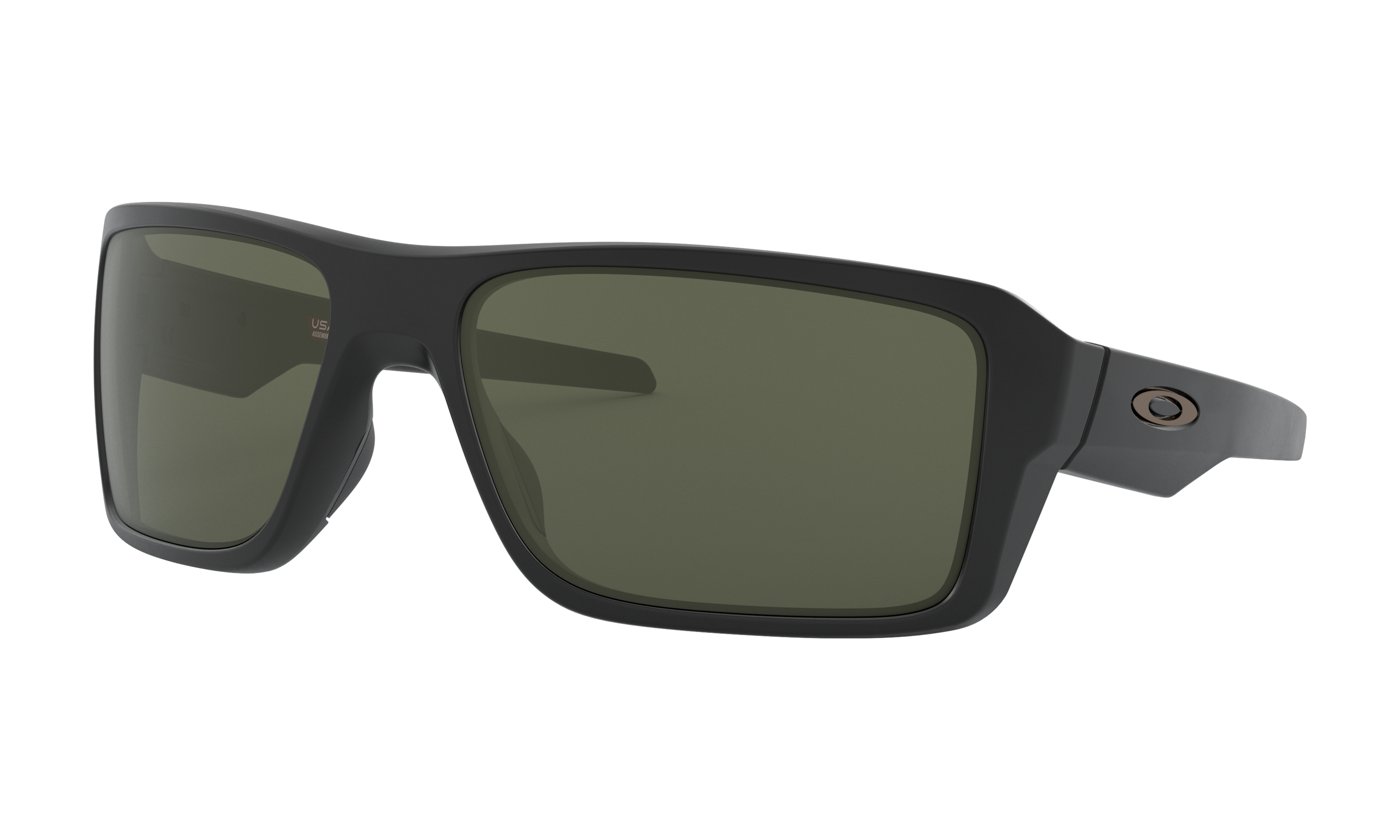 Double Edge Matte Black Sunglasses 