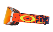 Airbrake® MX Goggle - Troy Lee Design Megaburst Orange Navy
