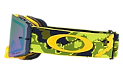 Front Line™ MX Goggles - Thermo Camo Green Yellow