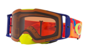 Front Line™ MX Goggles - Thermo Camo Orange Red / Prizm MX Bronze