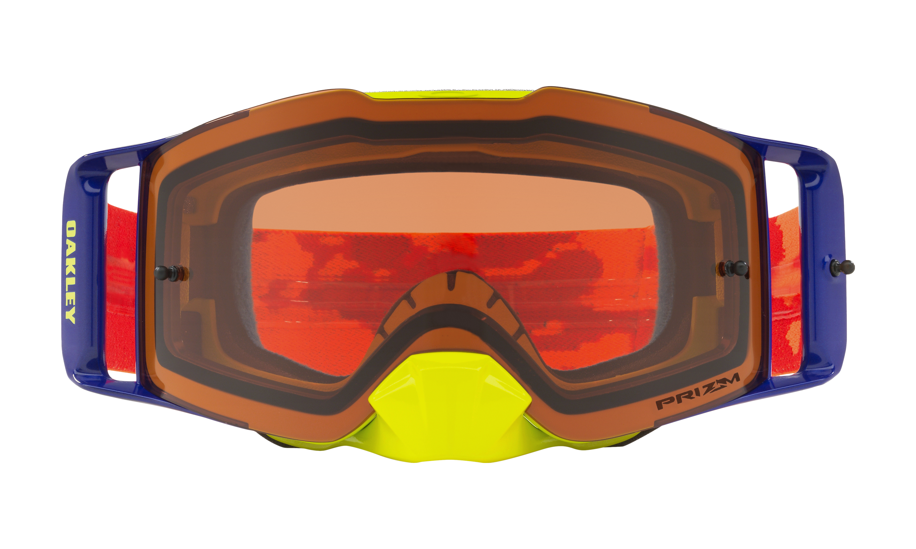 Oakley Front Line™ MX Goggles - Thermo Camo Orange Red - - OO7087 