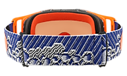 Front Line™ MX Goggles - Dazzle Dyno Blue Orange