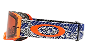 Front Line™ MX Goggles - Dazzle Dyno Blue Orange