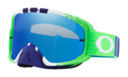 O-Frame® 2.0 MX Goggles - Pinned Race Green Blue