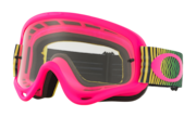 O-Frame® MX Goggles - Shockwave Flo Pyg / Clear