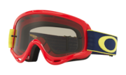 O-Frame® XS MX Goggles (Youth Fit) - Kickstart Red Yellow / Dark Grey