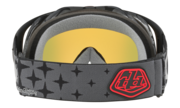 Crowbar® MX Goggles - Troy Lee Design Megaburst Black / Fire Iridium