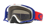 Crowbar® MX Goggles - Checked Finish Red White Black