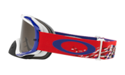 Crowbar® MX Goggles - Checked Finish Red White Black