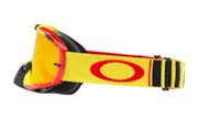 Crowbar® MX Goggles - Pinned Race Yellow Red
