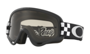 O-Frame® XS MX Goggles (Youth Fit) - Troy Lee Design Checker Black White / Dark Grey