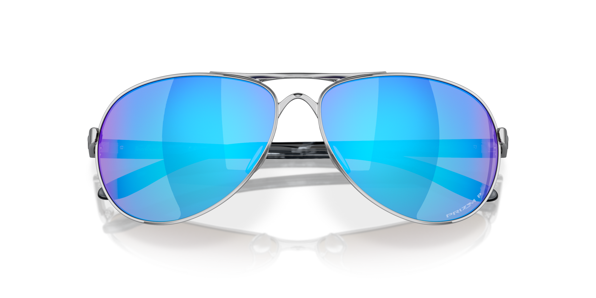 Feedback Prizm Sapphire Polarized Lenses, Polished Chrome Frame ...