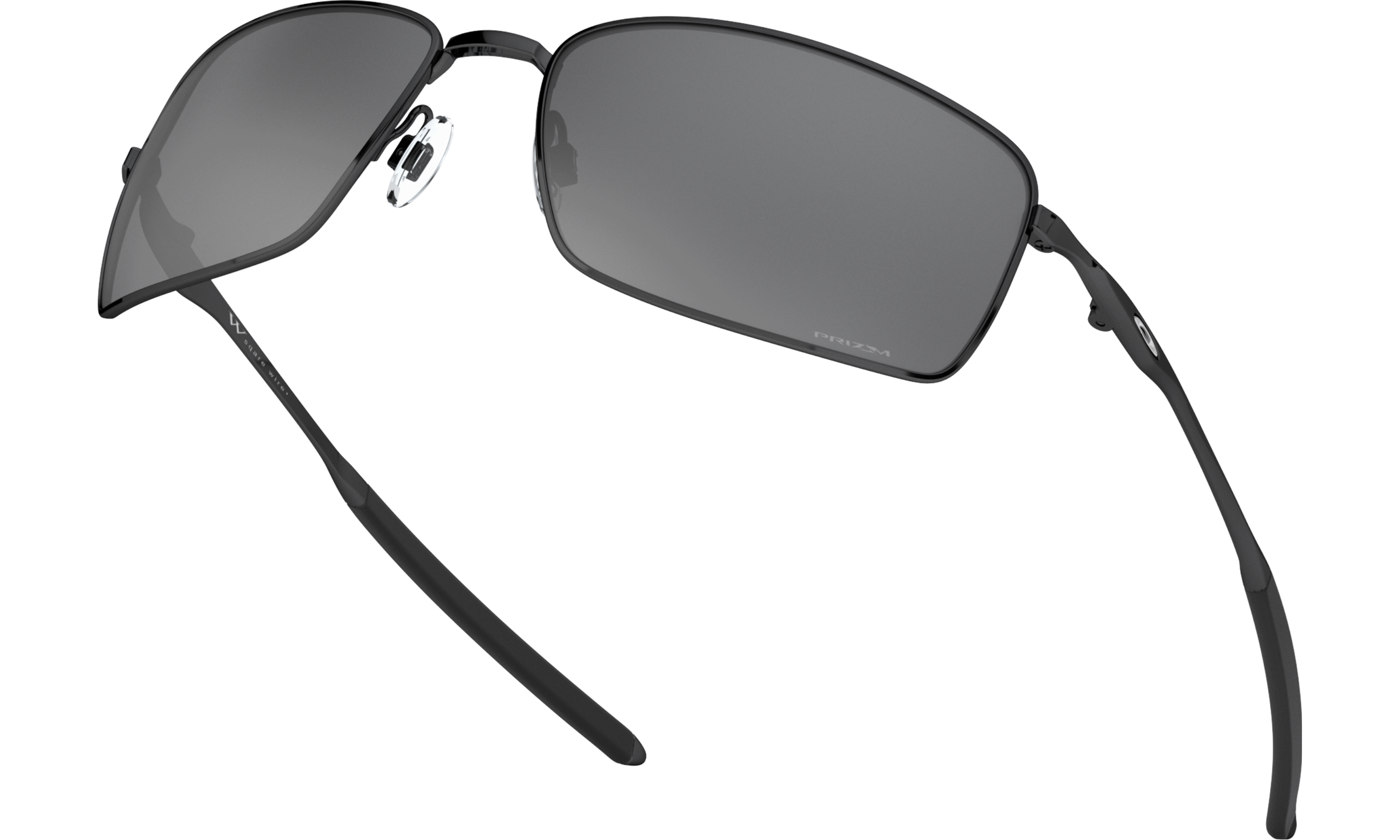 black wire frame sunglasses