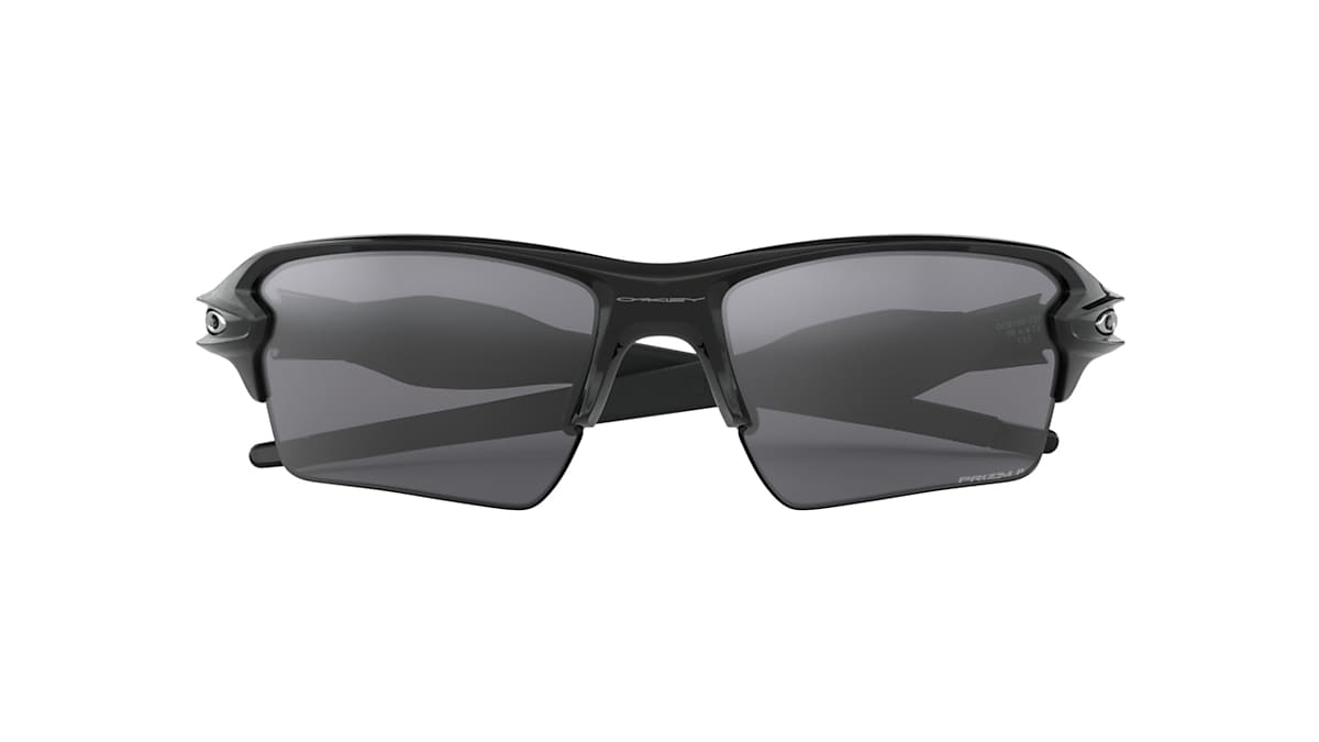 Flak®  XL Prizm Black Polarized Lenses, Polished Black Frame Sunglasses  | Oakley® AU
