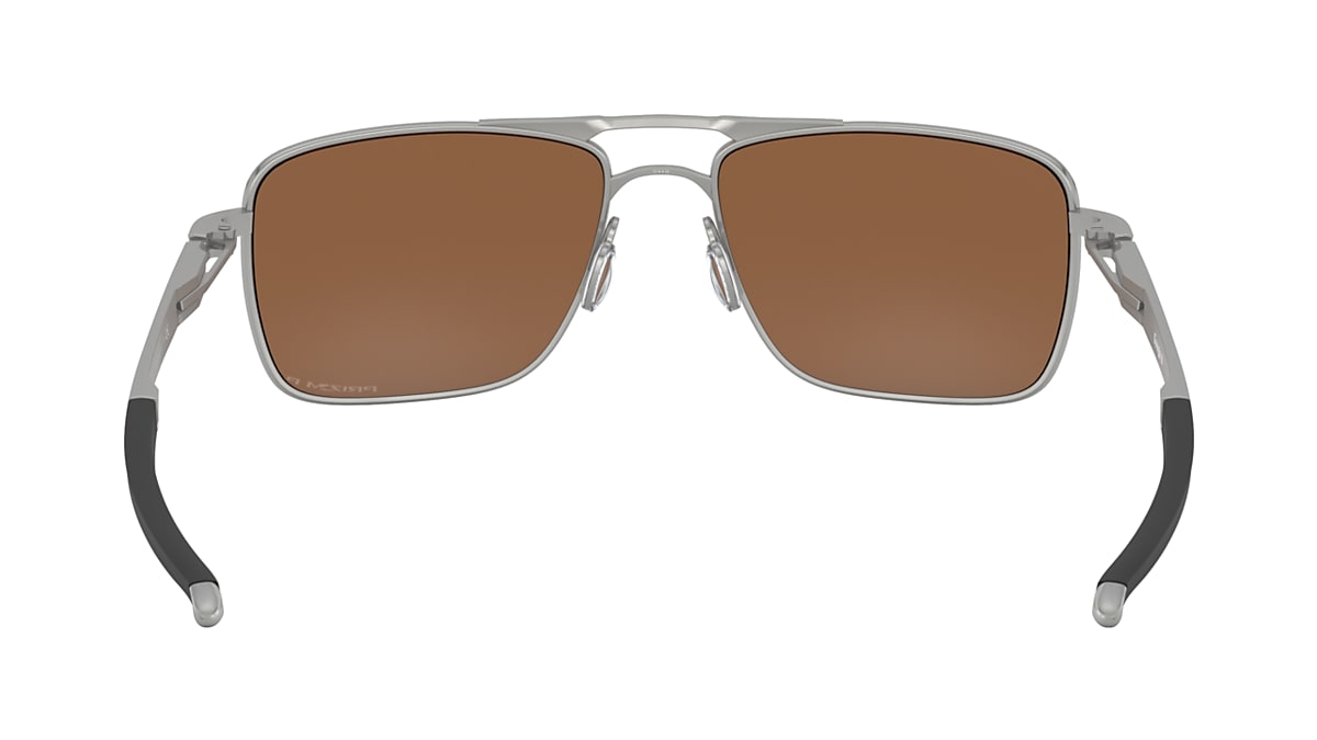 Gauge 6 Prizm Black Polarized Lenses, Pewter Frame Sunglasses | Oakley® US
