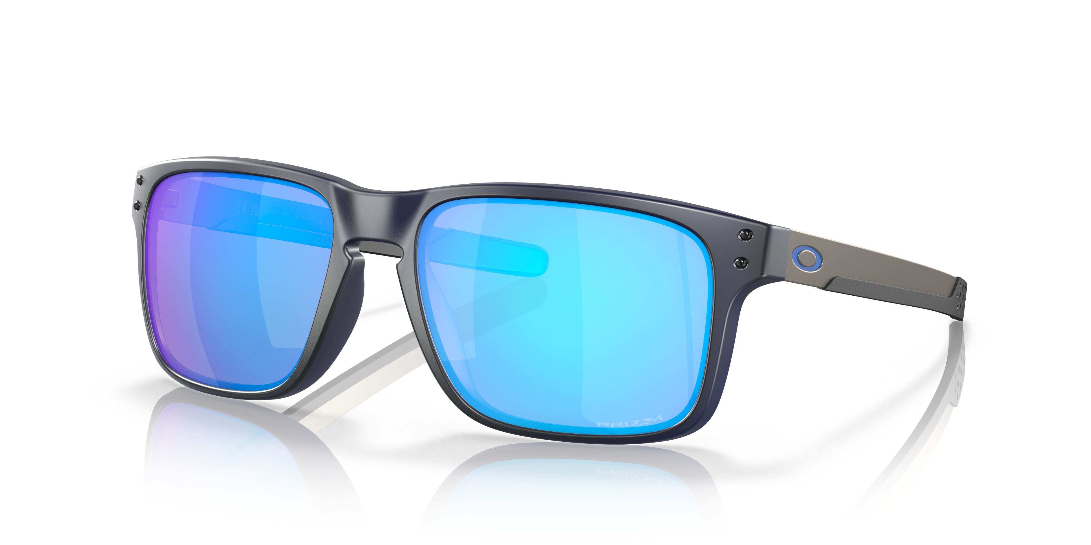 Holbrook™ Mix Prizm Sapphire Lenses, Matte Translucent Blue Frame Sunglasses  | Oakley® DK