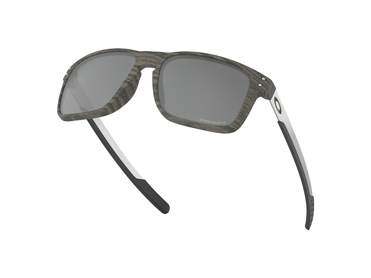 Holbrook™ (Low Bridge Fit) High Resolution Collection Prizm Sapphire  Lenses, Polished Black Frame Sunglasses