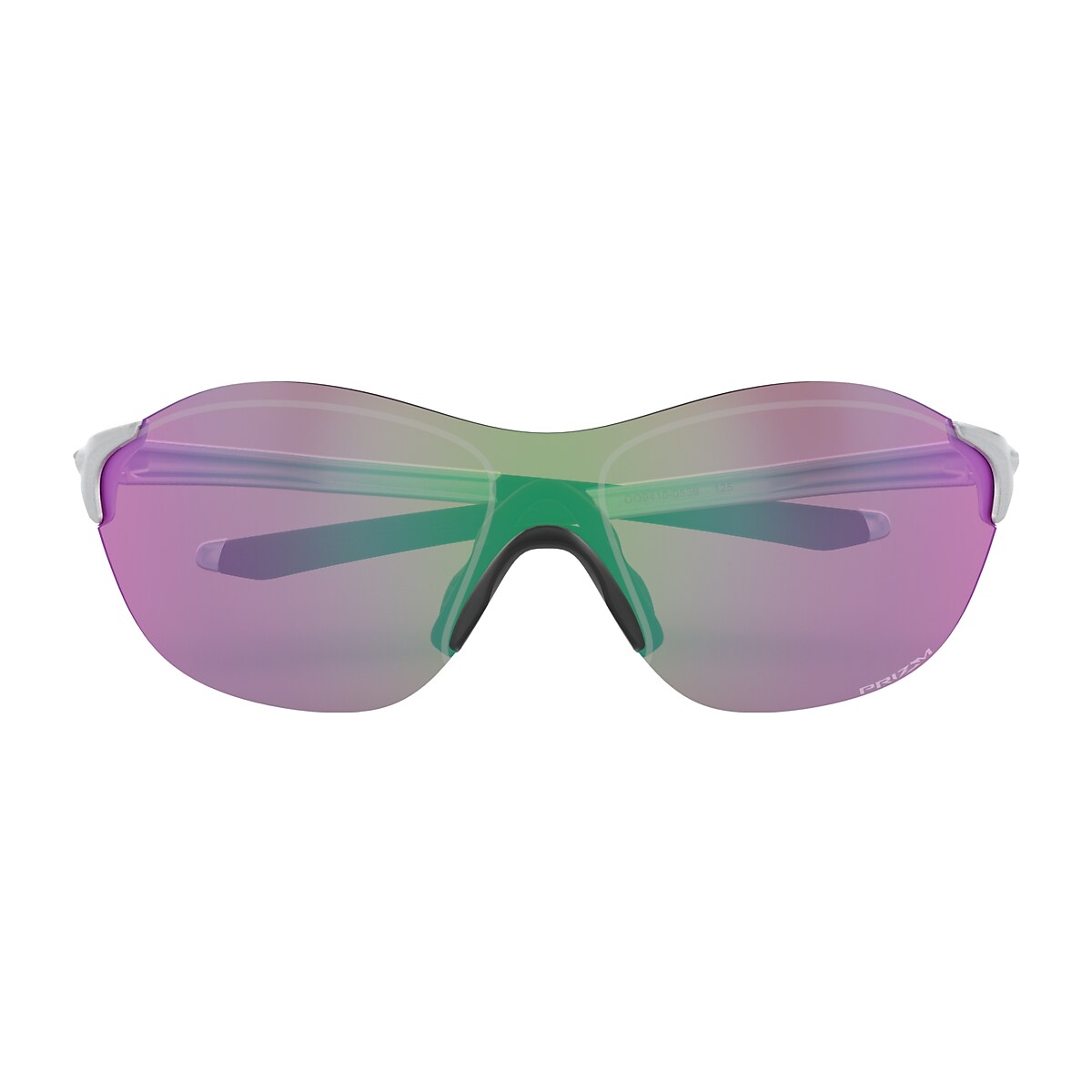 EVZero™ Swift (Low Bridge Fit) Prizm Golf Lenses, Silver Frame Sunglasses |  Oakley® US