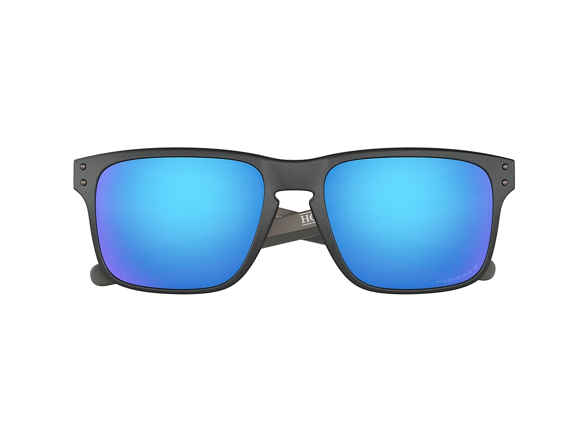 Holbrook™ Sapphire Polarized Lenses, Steel Frame Sunglasses | Oakley® US